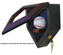 Load image into Gallery viewer, 1 Baseball Homeplate Shaped Display Case