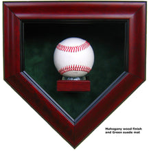 Load image into Gallery viewer, 1 Baseball Homeplate Shaped Display Case