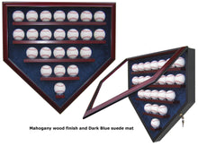 Load image into Gallery viewer, 23 Baseball Homeplate Shaped Display Case