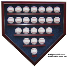 Load image into Gallery viewer, 23 Baseball Homeplate Shaped Display Case