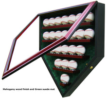 Load image into Gallery viewer, 23 Baseball Homeplate Shaped Display Case