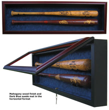Load image into Gallery viewer, 2 Baseball Bat Display Case