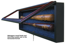 Load image into Gallery viewer, 2 Baseball Bat Display Case