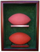 Load image into Gallery viewer, 2 Football Display Case