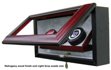 Load image into Gallery viewer, 3 Hockey Puck Display Case
