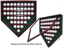 Load image into Gallery viewer, 43 Baseball Homeplate Shaped Display Case