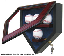 Load image into Gallery viewer, 4 Baseball Homeplate Shaped Display Case