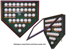 Load image into Gallery viewer, 500 Home Run Club Baseball Homeplate Shaped Display Case