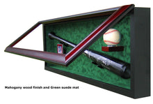 Load image into Gallery viewer, Baseball Bat, Baseball and Card Display Case
