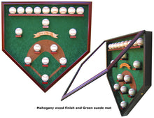 Load image into Gallery viewer, My Field of Dreams "Dream Team" Homeplate Shaped Display Case