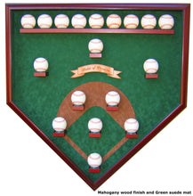 Load image into Gallery viewer, My Field of Dreams "Dream Team" Homeplate Shaped Display Case