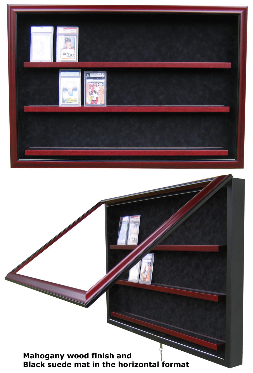 24 Graded Card Display Case Heroes on Display 24 Graded Card Display Case Heroes on Display