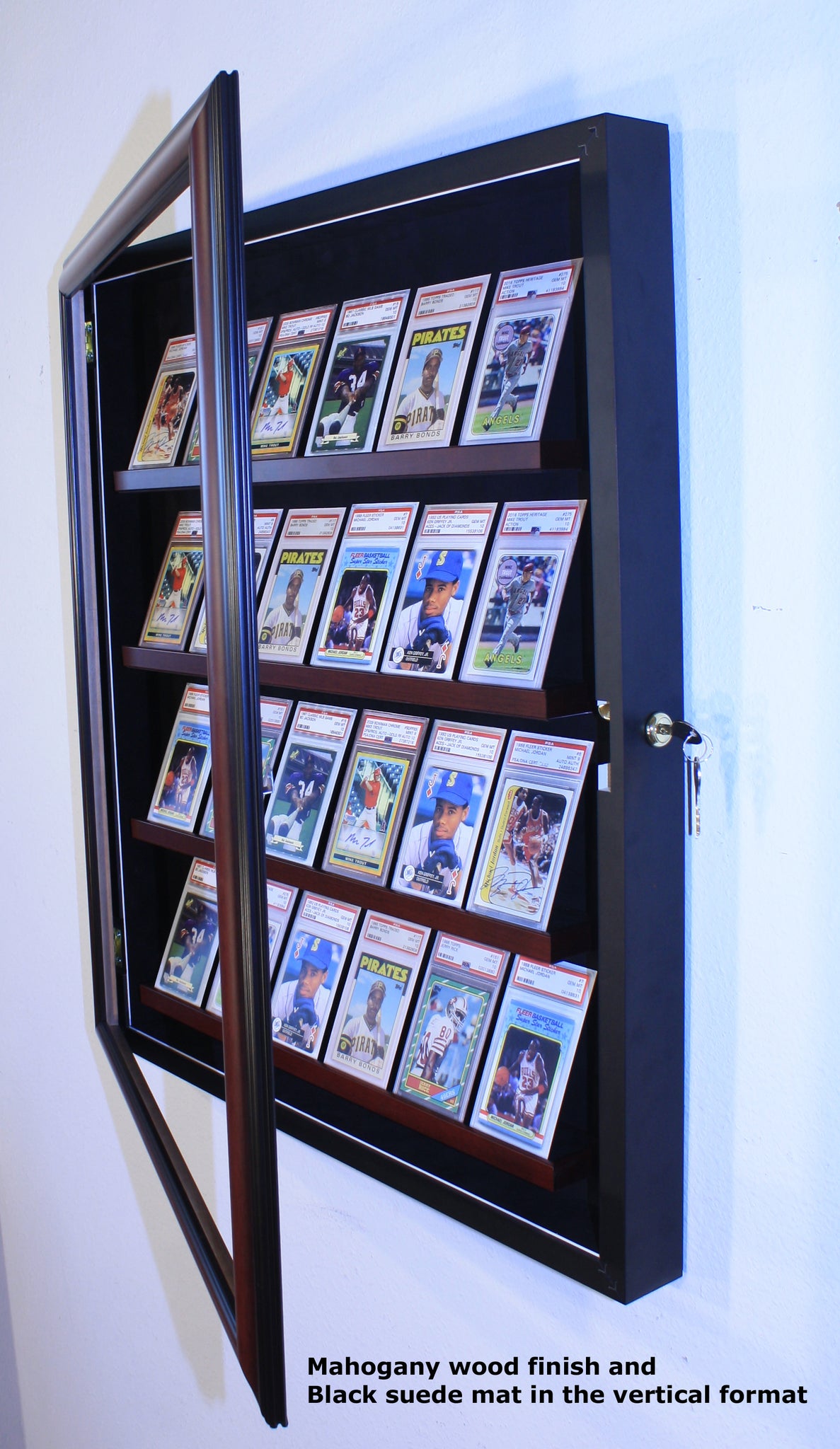 24 Graded Card Display Case Heroes on Display 24 Graded Card Display Case Heroes on Display