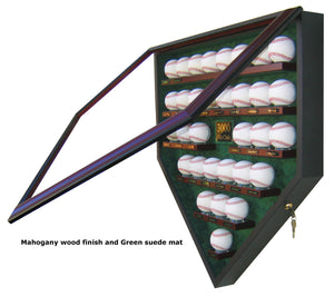 3000 Hit Club Baseball Homeplate Shaped Display Case