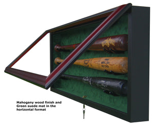 3 Baseball Bat Display Case