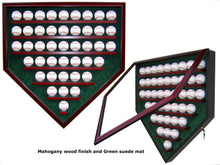 Load image into Gallery viewer, 43 Baseball Homeplate Shaped Display Case
