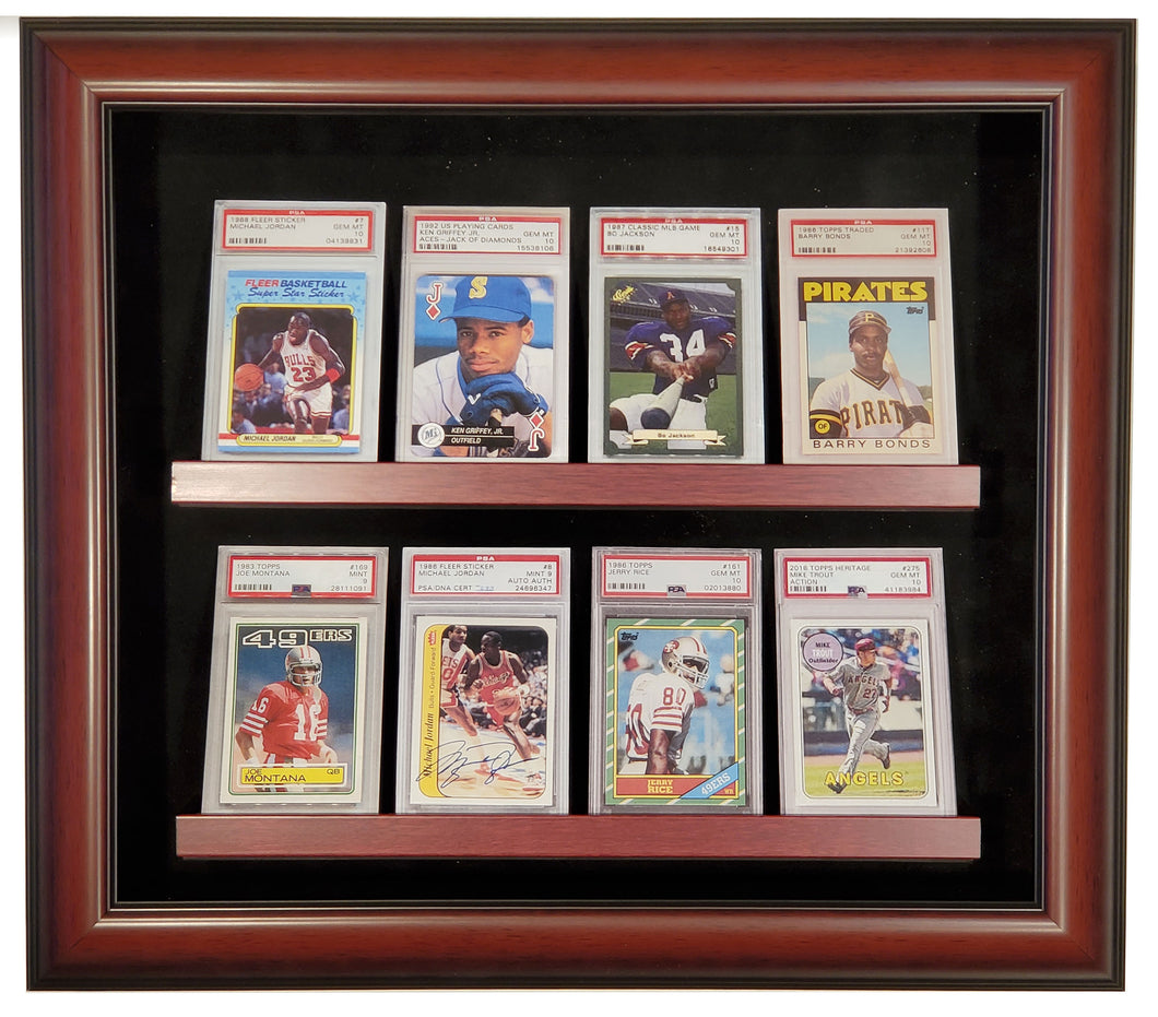 yugioh card wall display 8 Graded Card Display Case – Heroes on Display